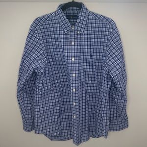 Ralph Lauren Polo Button Down Dress Shirt - Large